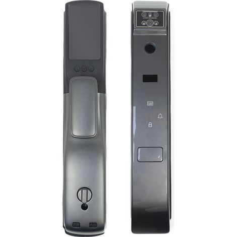 Serrure smart - PNI SafeHome PTY8830 - Reconnaissance faciale HD - Empreinte digitale - 250 utilisateurs (1/4)