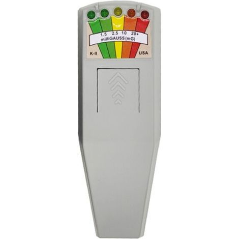 ALLIANDISK2 Testeur de Rayonnement Champ éLectromagnéTique NuméRique Tenu dans la Main 5 LED Gauss EMF MèTre pour SéCurité Personnelle Chasse Aux FantôMes (1/4)