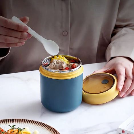 Botella para alimentos ThermaGuard con junta de silicona, apta para lavavajillas, capacidad de 0,53 L. (1/5)