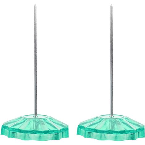 2 Stück Notiz- und Beleghalter, Zählergabel, Schreibtisch-Rechnungspapieraufbewahrung-15.5X8X1CM-Green (1/3)