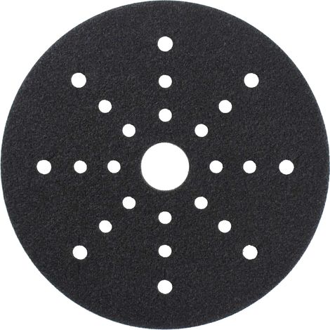 Mirka – Interface de plateau 225 mm 25 trous – Anti agrippante pour ponçage bois dur – Épaisseur 3 mm – Montage facile sur outil LEROS