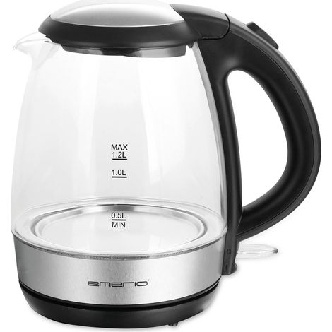 EMERIO Wasserkocher WK-125145, 1,2 L, 2200 W (1/4)