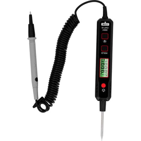 Testeur de Circuit Multimètre Numérique HT86B, Affichage du Compteur de Tension, Voltmètre, Multimètre, Stylo Testeur de Tension, Stylo de Test électrique LED Automobile (1/5)