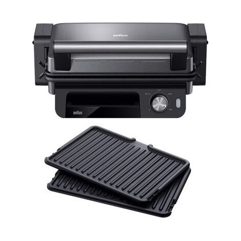 Braun MultiGrill 5 CG5033 Kontaktgrill 2000W schwarz (1/5)