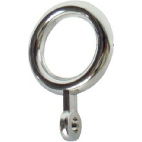 Scatola da 100 anelli cromati per tubi da 12 mm Rif. 3982/73314