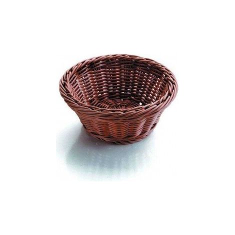 CESTA DE PAN REDONDA MARRON 21X21X8 - LACOR