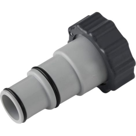 Accessoire pour piscine : Remplacez l'interface de pompe de filtration INTEX de 1,25 pouce par un adaptateur de tuyau de type A de 1,5 pouce. (1/4)