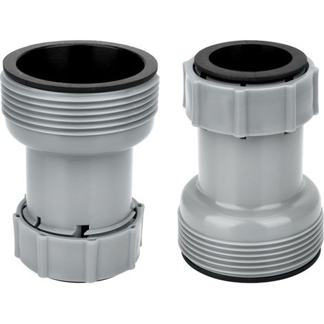 Adaptateur Intex de type B pour raccorder un tuyau de 1,5" à une vanne de piscine de 1,25" 4752 (lot de 2) (1/5)