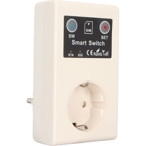 Prise intelligente ABS 16A avec télécommande via application pour pompes, routeurs et appareils électroménagers, prise UE 110-250 V (1/5)