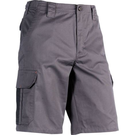 Bermuda de travail Tyrus Herock Gris Clair XS. (1/3)