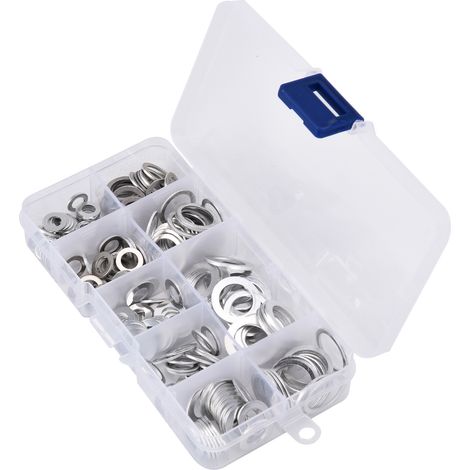 Kit d'accessoires de maintenance comprenant 200 rondelles plates en aluminium résistant aux hautes températures (1/5)