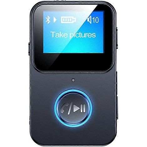 Émetteur FM Bluetooth avec Voltmètre Sans Fil et Adaptateur Audio (1/5)