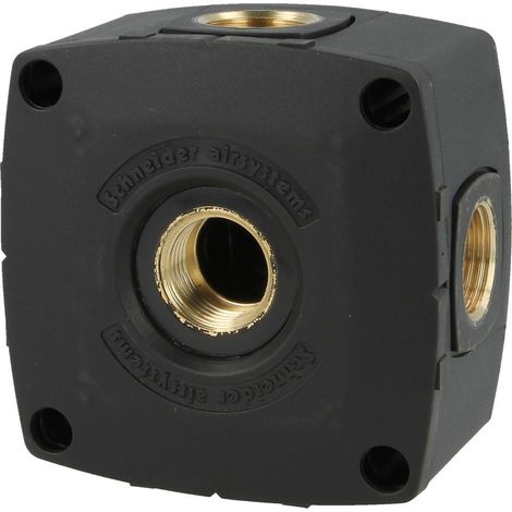 Boîte de tuyauterie de base 1/2'' FF 6 x entrée ou sortie d'air