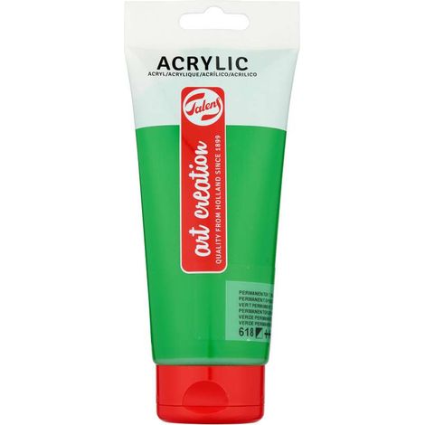 Vernice acrilica Ac Acrylic 200 ml verde permanente chiaro