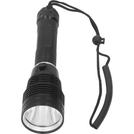 Linterna LED de buceo de 1200 lúmenes, interruptor magnético, resistente al agua IPX8, aleación de aluminio, para buceo y senderismo. (1/5)