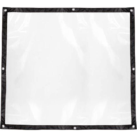Bâche transparente imperméable et robuste, couverture transparente pour tente de jardin extérieur, porche, 3,28 X 3,28 pieds (1/5)