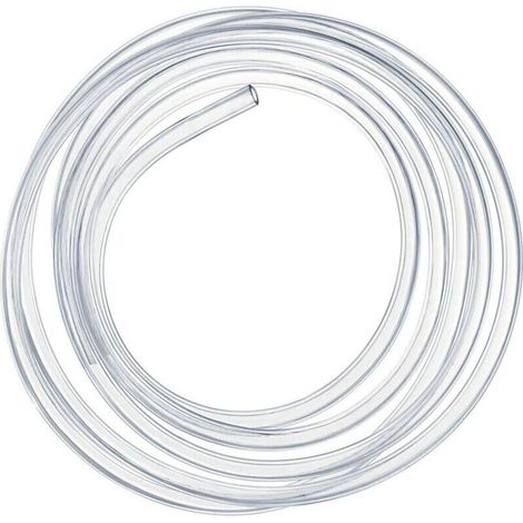 Tuyau souple transparent en PVC 10 mètres Diamètre intérieur 7mm Diamètre extérieur 9mm Pour applications plomberie et jardinage (1/5)