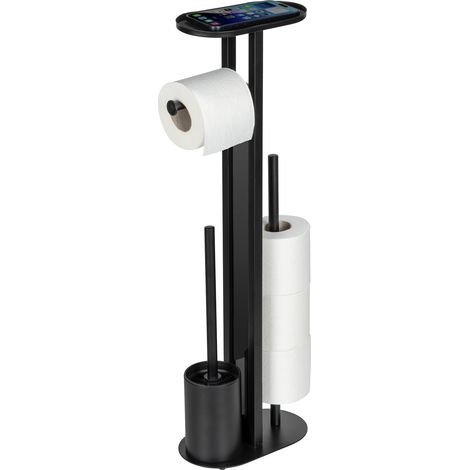 WC-Ständer 4in1 WENKO OREA mit Ablage für das Telefon (1/5)