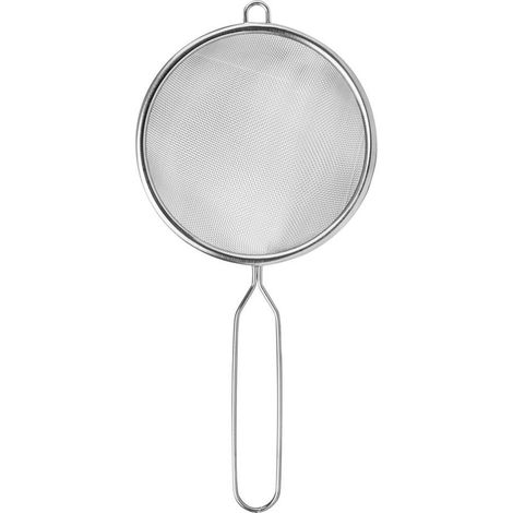Küchensieb aus Stahl für Mehl und Puderzucker, 8 cm