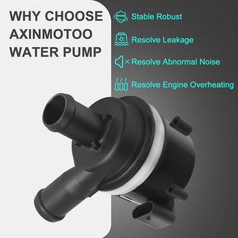 Die elektronische Zusatzwasserpumpe 059121012B ist für Volkswagen Touareg und Audi Modelle geeignet. (1/4)