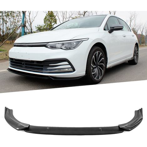 Lame avant K·SEEK en trois parties, texture fibre de carbone (surdimensionnée) (surpoids) pour Volkswagen Golf 8 Standard 2021