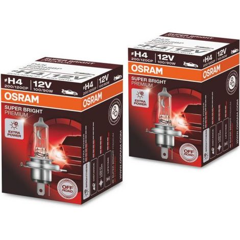 Ampoule halogène Osram Automotive 62204SBP Ampoule High Power, Off Road Super Bright Plus H4 90 W 1 pc(s) (1/2)