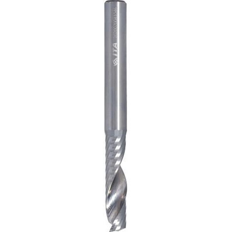 Z1 Vollhartmetall-Schaftfräser für Aluminium D8 I32 L80 S8 / positiv (1/2)
