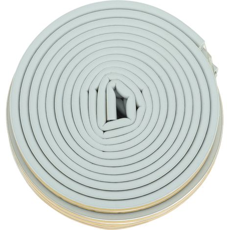 Bandes d'étanchéité pour porte, isolant épais, insonorisant, auto-adhésif, protection contre les chocs, pour garage et fenêtre (1/5)
