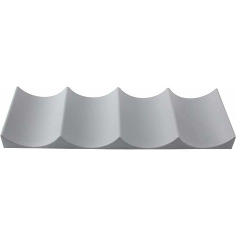 European Style Wine Rack Plastic Wine Bottle Display Stacking Mat Can Easily Stack Kitchen Cabinet Reco.ukigerator Storage Rack (Dark Gray) (1/5)