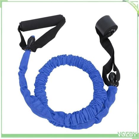 Cordon de résistance - FAFEICY - 20lbs/30lbs - Bleu - Portable - Double protection (1/5)