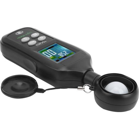 Digitales Luxmeter TDC802, tragbares Photometer mit 4-stelliger LCD-Anzeige, Helligkeitsmessung 0-200000 Lux, für den Innen- und Außenbereich (1/5)