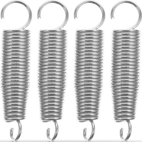 ressorts de pédale de grosse caisse, pièces détachées pour pédale de grosse caisse, ressorts de tension à came argentés (1/4)