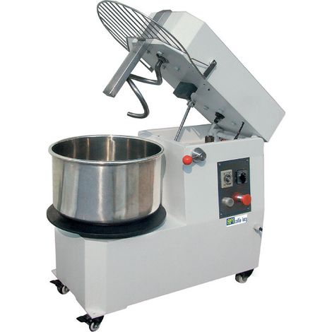 Pétrin pizzas - tête relevable cuve amovible - 40 l - 2 vitesses - 400 v - AFI COLLIN-LUCY
