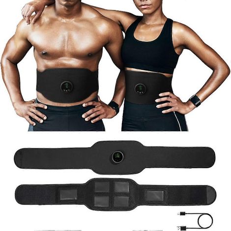 Ceinture de tonification abdominale Abs Stimulate, gaine amincissante pour le fitness à domicile et au bureau (1/4)