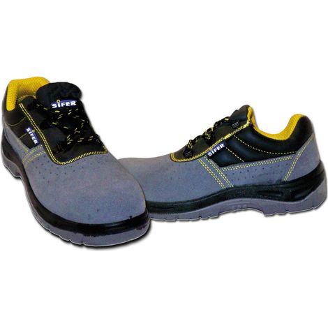 sifer zapato seguridad piel serraje s1p puntera  nº39 yss9190