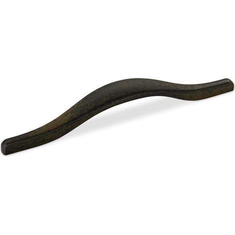Bügelgriff ANCIENT BOW BA 224 mm used Look schwarz inkl. Schrauben (1/2)