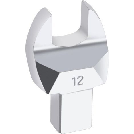 Clé plate, clé plate, 9 x 12 mm, clé dynamométrique interchangeable 12 mm (1/4)
