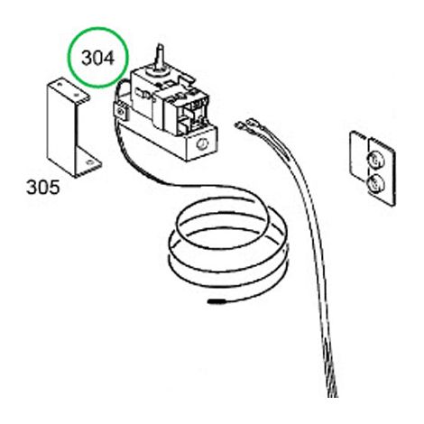 THERMOSTAT V61 POUR REFRIGERATEUR   DOMETIC - 292936305