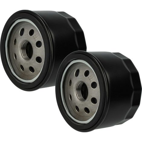 vhbw 2x Replacement Oil Filter Replacement for John Deere GY20577, AM125424, AM119567, LG492932S, LG4153 for Lawn Mower, Tractor Loader
