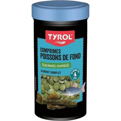 Tyrol alimento completo en comprimidos para peces 250 ml