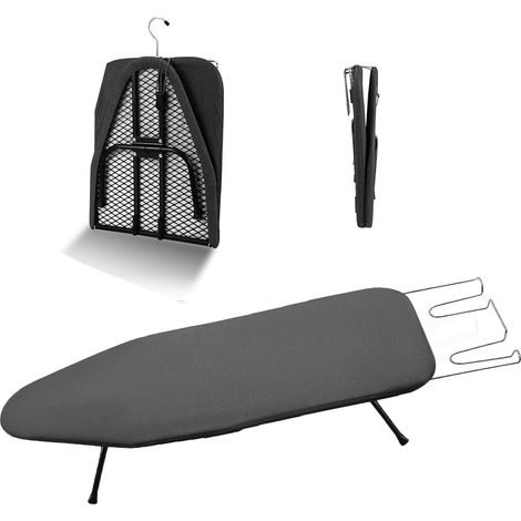 Planche à Repasser Pliable avec Fonction Pliante et Pied Antidérapant - Mini Table à Repasser pour Usage Domestique - 81 x 31 cm (1/5)