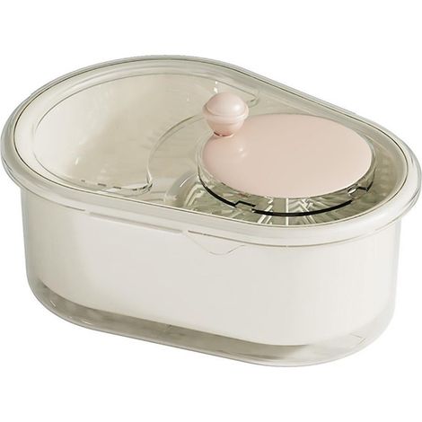 Nettoyeur manuel de fruits et légumes, panier de lavage, outil de nettoyage des aliments de cuisine, blanc (1/5)