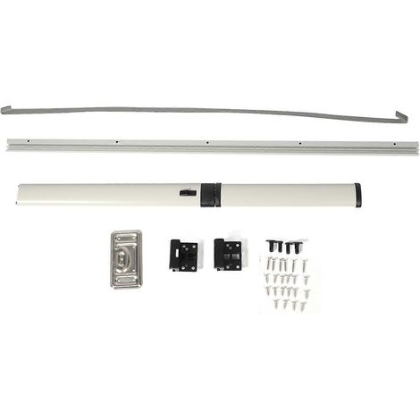 Pieds de table pliables de 730 mm/28,7 pouces, construction extérieure détachable en alliage d'aluminium, convient aux camping-cars, remorques, fourgons aménagés et caravanes. (1/5)