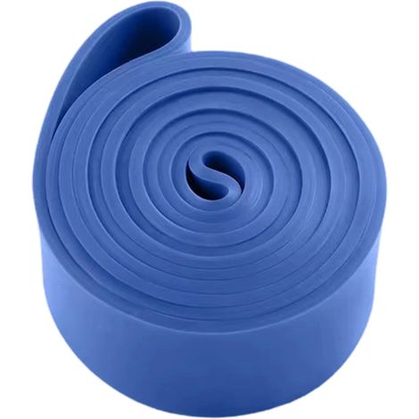 Bande élastique de résistance pour le renforcement musculaire et l'utilisation en salle de sport.