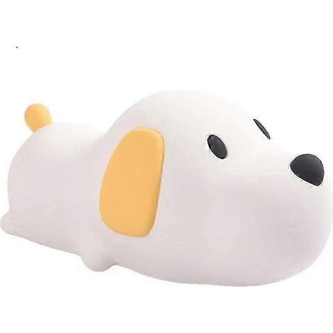 Lampe de chevet enfant en silicone pour chien, lampe LED, veilleuse d'allaitement, veilleuse tactile réglable (1/5)
