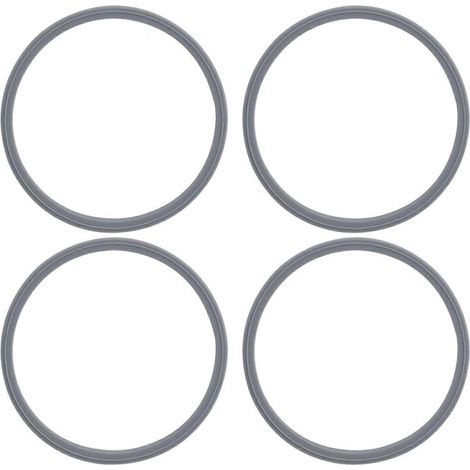 Lot de 4 joints de rechange pour gobelet à smoothie individuel Ninja BlendBOSS, joints en silicone de qualité alimentaire (1/5)