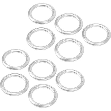 Lot de 10 joints de bouchon de vidange d'huile N0138157, rondelles de crépine de rechange pour Audi A4 Allroad 2012-2016 (1/5)
