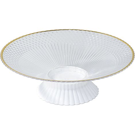 Corbeille à Fruits Moderne Grande Capacité avec Base Stable, Plateau Multifonction Élégant pour Cuisine (1/5)