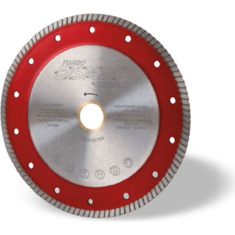 Montolit – Disque diamant 125 mm pour grès cérame et marbre – Utilisation sèche et humide – Lame turbo pour coupe nette – Haute performance (1/3)