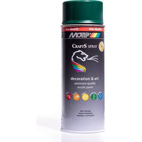 Acryl-Sprühfarbenpalette RAL 6005 Grün 400ml Bastelbedarf (1/5)